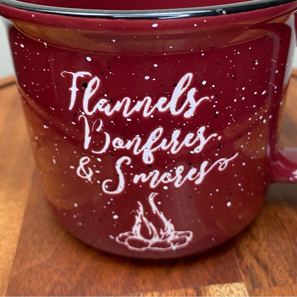 “Flannels Bonfire & Smores” Mug - Picture 2 of 7
